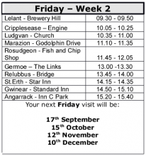 Angarrack Mobile library dates Sep-Dec 2021 Angarrack Mobile library dates Sep-Dec 2021