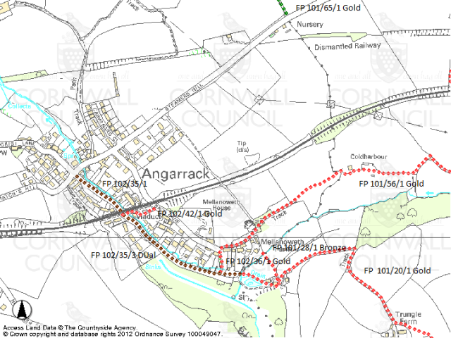 Angarrack Rights of Way Angarrack Rights of Way