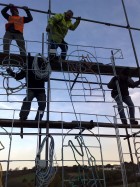 Light number 11 going up Light number 11 going up